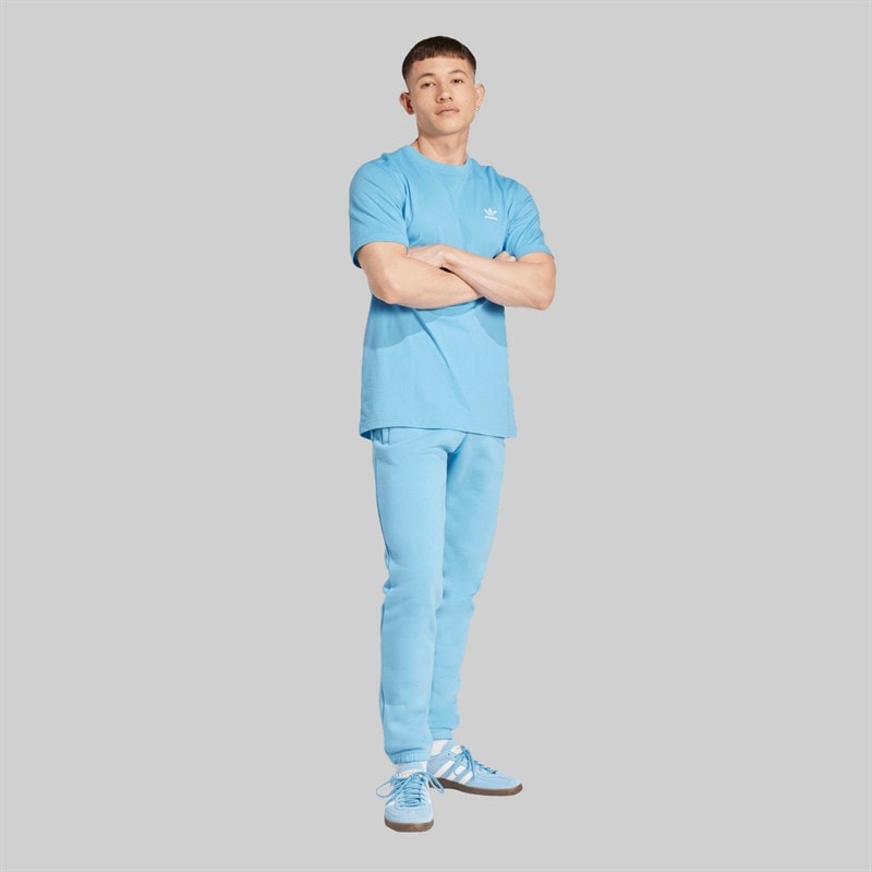adidas Originals Herre Trefoil Essentials Joggingbukser Light Blue - Billede 5