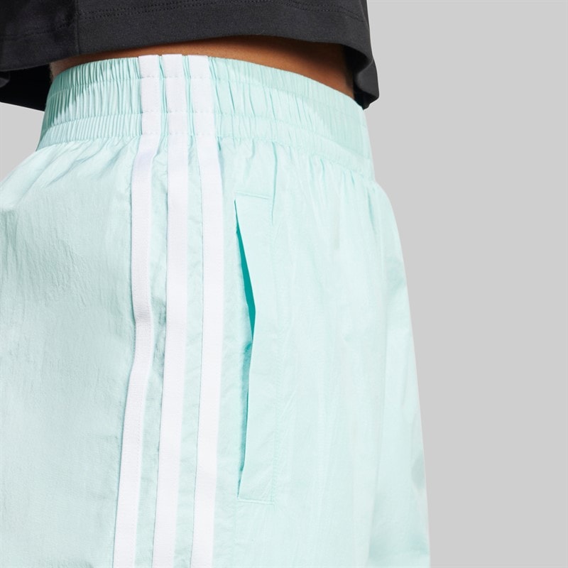adidas Originals Dame Adicolour Teamgeist Oversized Træningsbukser Semi Flash Aqua - Billede 4