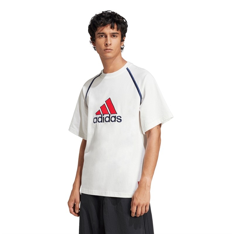 adidas Originals Herre Badge Of Sport T-shirt Cloud White - Billede 1