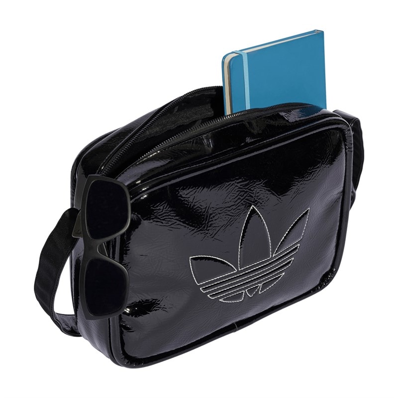 adidas Originals Herre Adicolour Premium Airliner Taske Sort - Billede 3