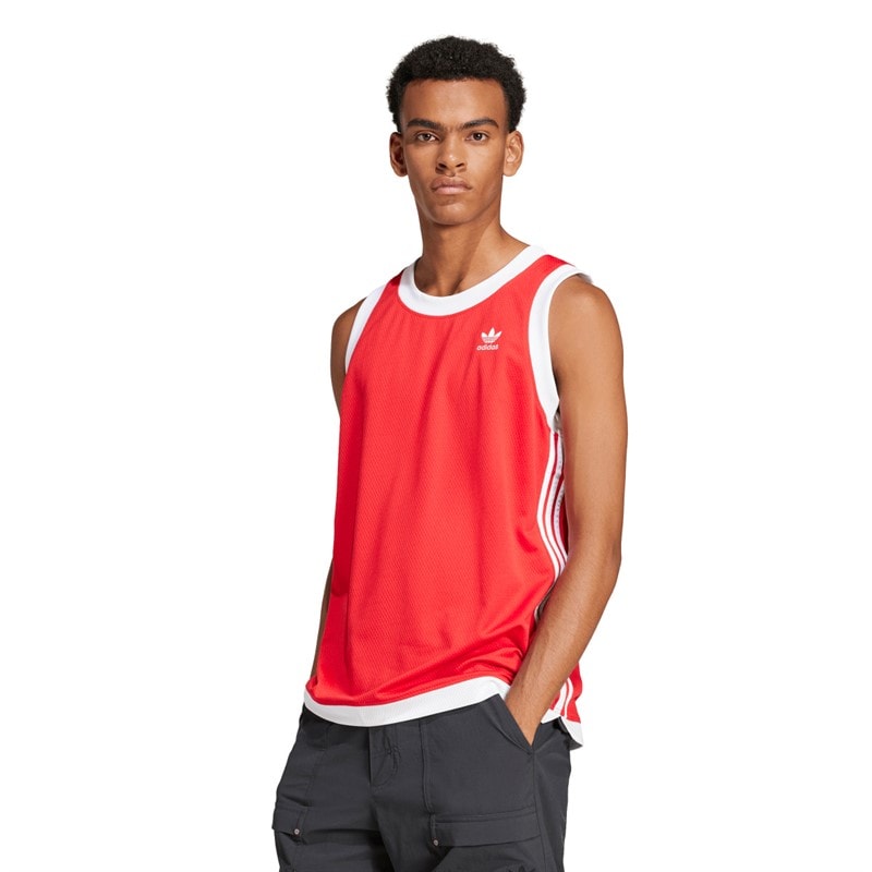 adidas Originals Herre Adicolor Mock Eyelet Vest Real Gold
