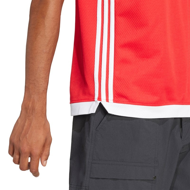adidas Originals Herre Adicolor Mock Eyelet Vest Real Gold - Billede 4