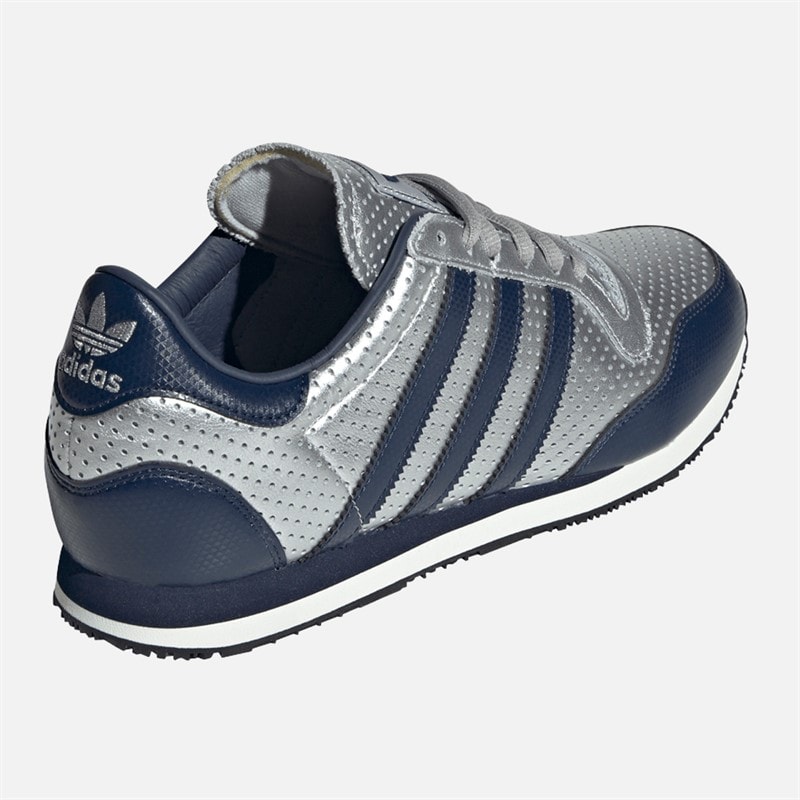 adidas Originals Herre Galaxt OG Træningssko Silver Metallic/Night Indigo/Off White - Billede 3