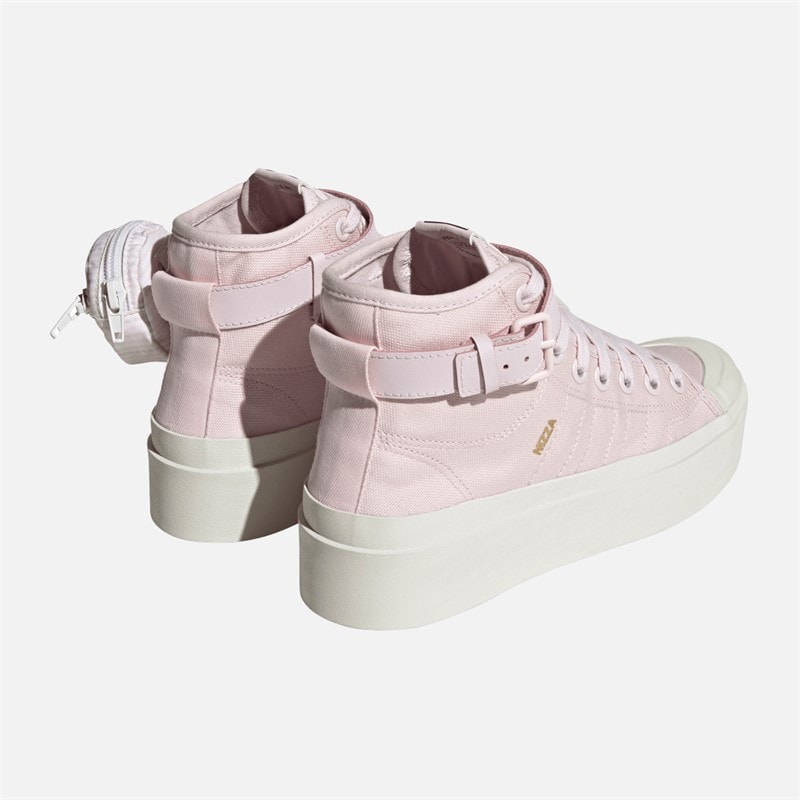adidas Originals Dame Nizza Bonega Mid Træningssko Almost Pink/Almost Pink/Off White - Billede 3
