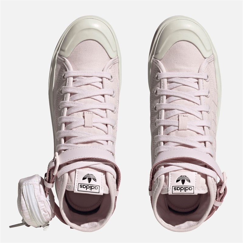 adidas Originals Dame Nizza Bonega Mid Træningssko Almost Pink/Almost Pink/Off White - Billede 4