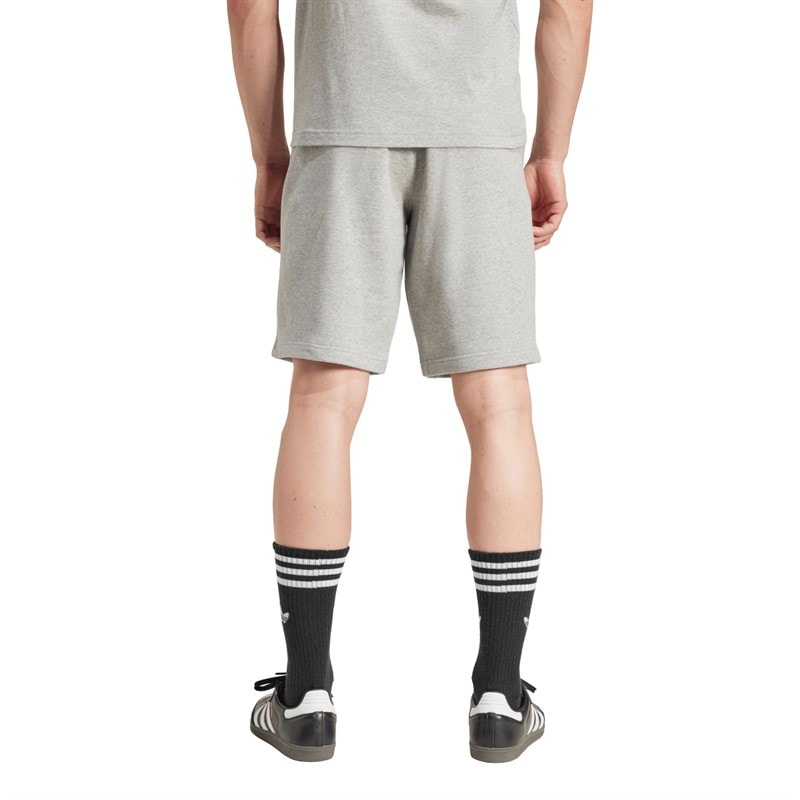 adidas Originals Herre Essentials Trefoil Shorts Medium Grey Heather - Billede 2