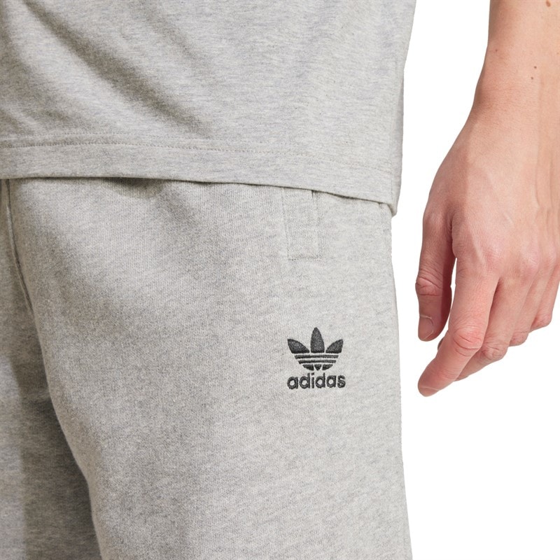adidas Originals Herre Essentials Trefoil Shorts Medium Grey Heather - Billede 3