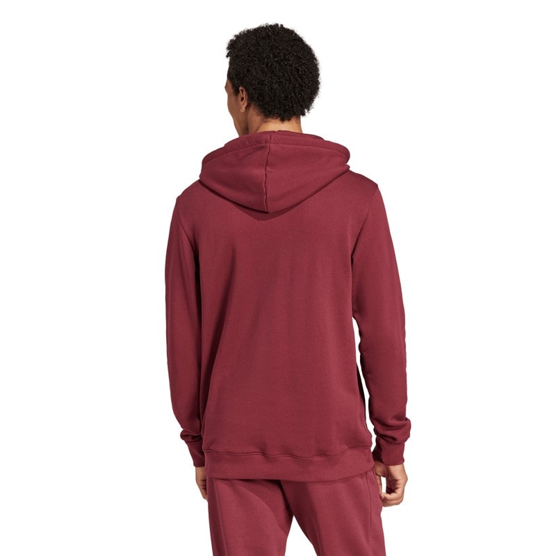 adidas Originals Herre Trefoil Essentials French Terry Hættetrøje Shadow Red - Billede 2