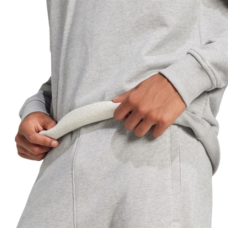 adidas Originals Herre Trefoil Essentials French Terry Sweatshirt Medium Grey Heather - Billede 3