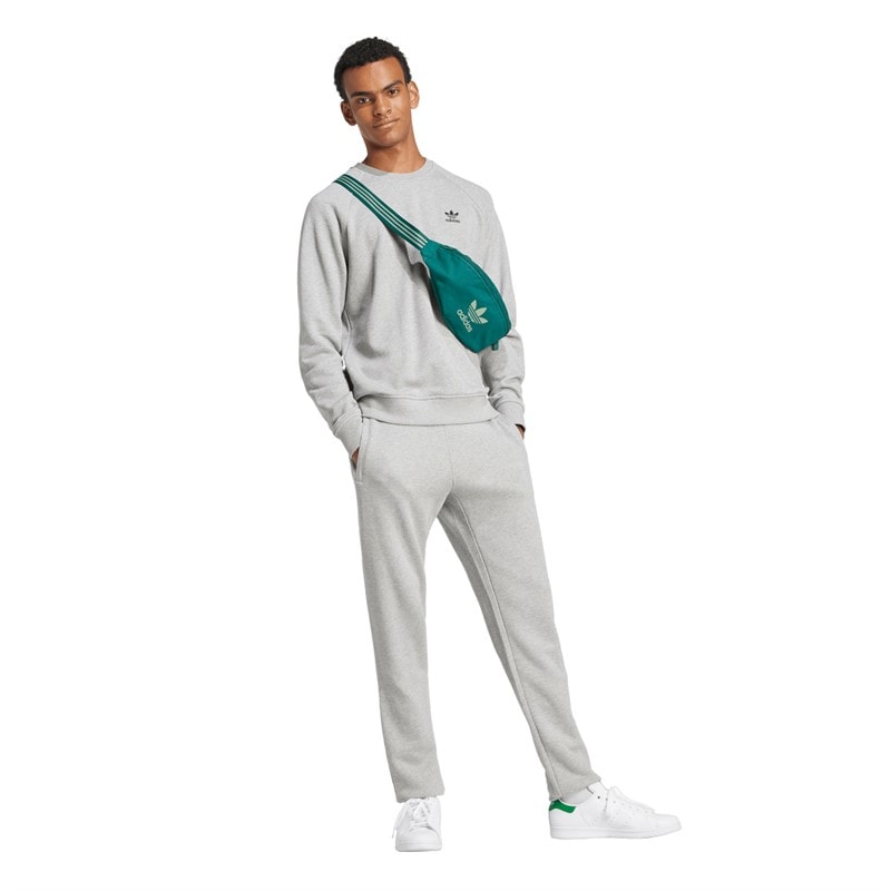 adidas Originals Herre Trefoil Essentials French Terry Sweatshirt Medium Grey Heather - Billede 5