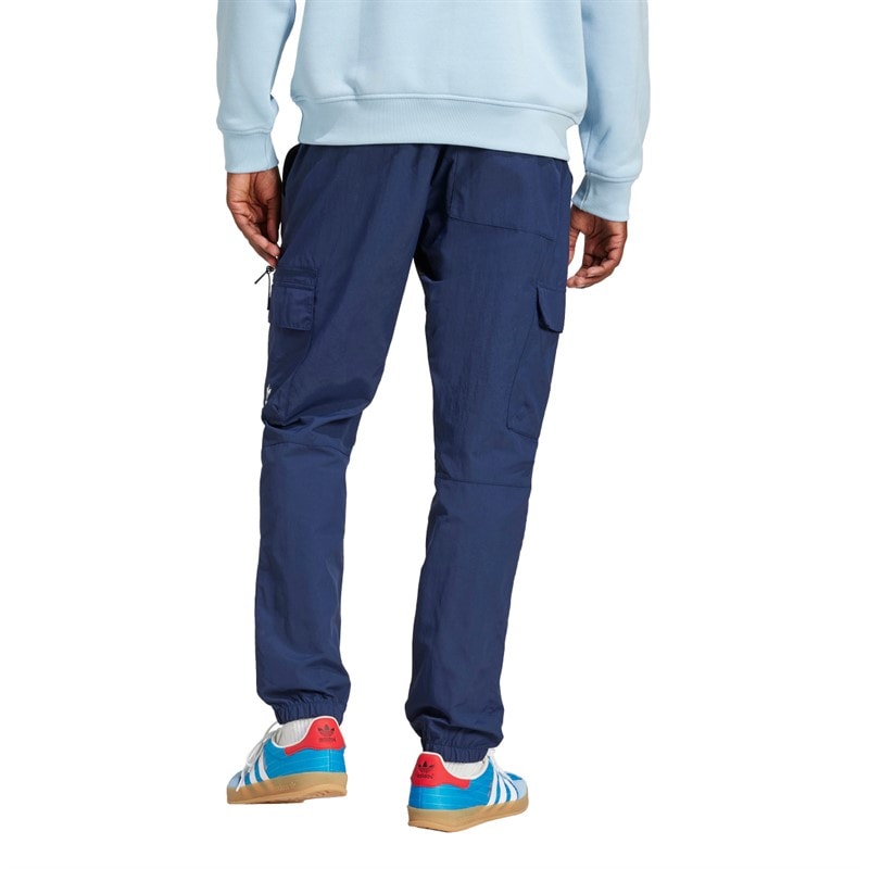 adidas Originals Herre Trefoil Essentials Vævede Cargo Bukser Night Indigo - Billede 2