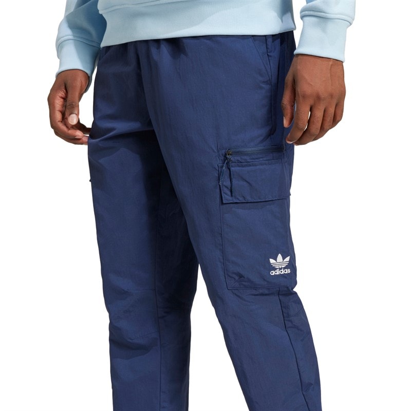 adidas Originals Herre Trefoil Essentials Vævede Cargo Bukser Night Indigo - Billede 3