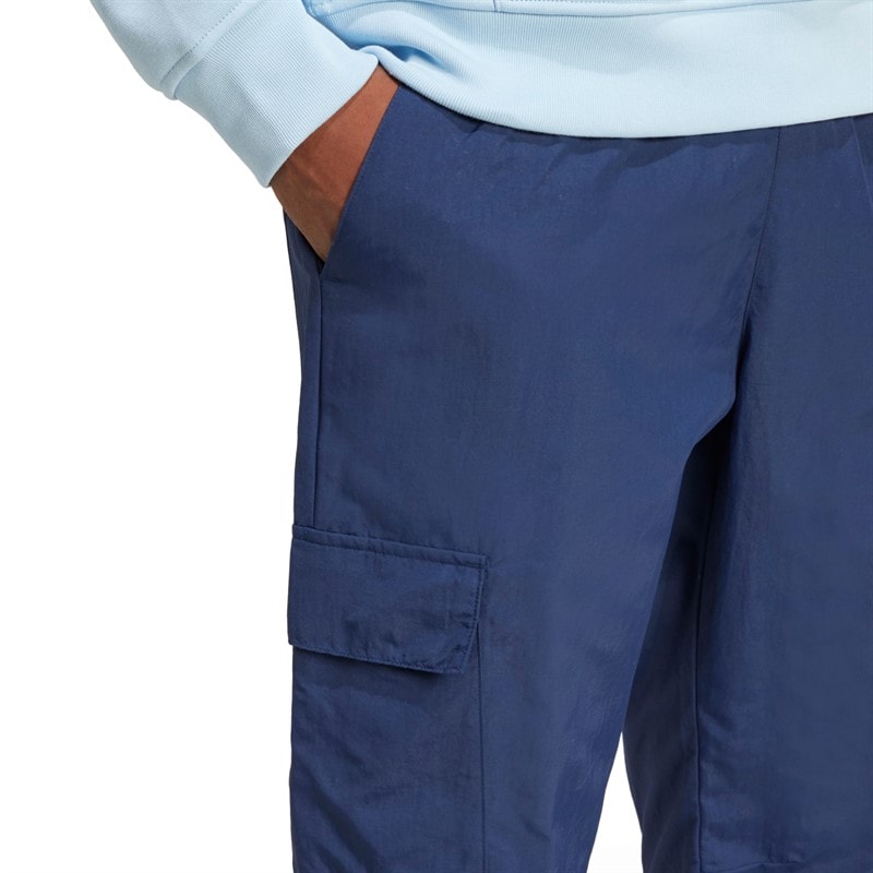 adidas Originals Herre Trefoil Essentials Vævede Cargo Bukser Night Indigo - Billede 4