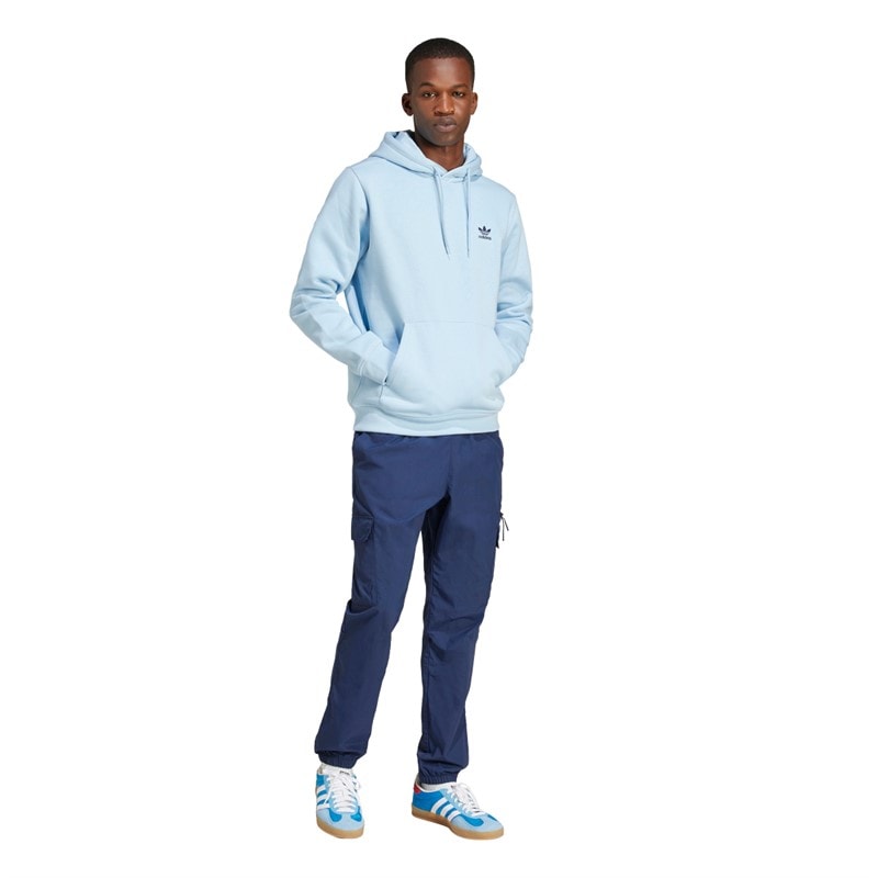 adidas Originals Herre Trefoil Essentials Vævede Cargo Bukser Night Indigo - Billede 5