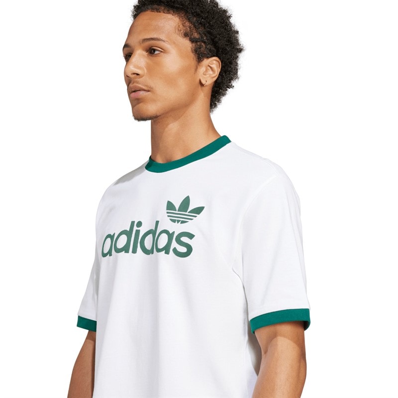 adidas Originals Herre Simpel T-shirt Off White - Billede 3