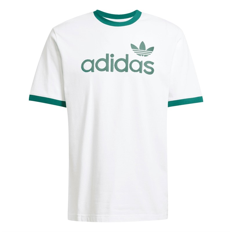 adidas Originals Herre Simpel T-shirt Off White - Billede 5