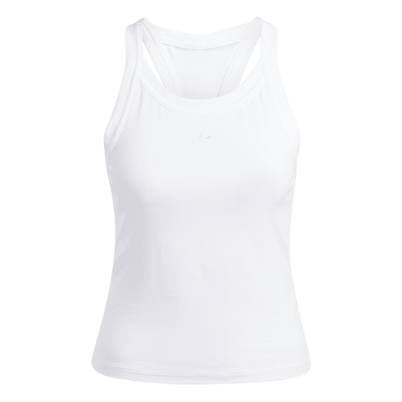 adidas Originals Dame Premium Essentials Tanktop Cloud White - Billede 1