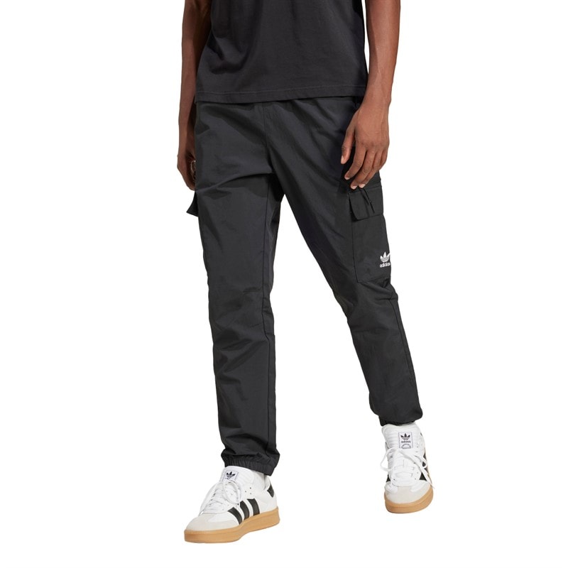adidas Originals Herre Trefoil Essentials Vævede Cargo Bukser Sort - Billede 1