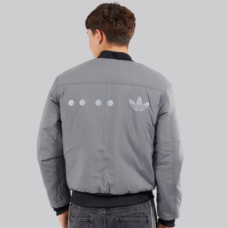 adidas Originals Herre Reclaim Reversibel Bomber Jakke Sort - Billede 3