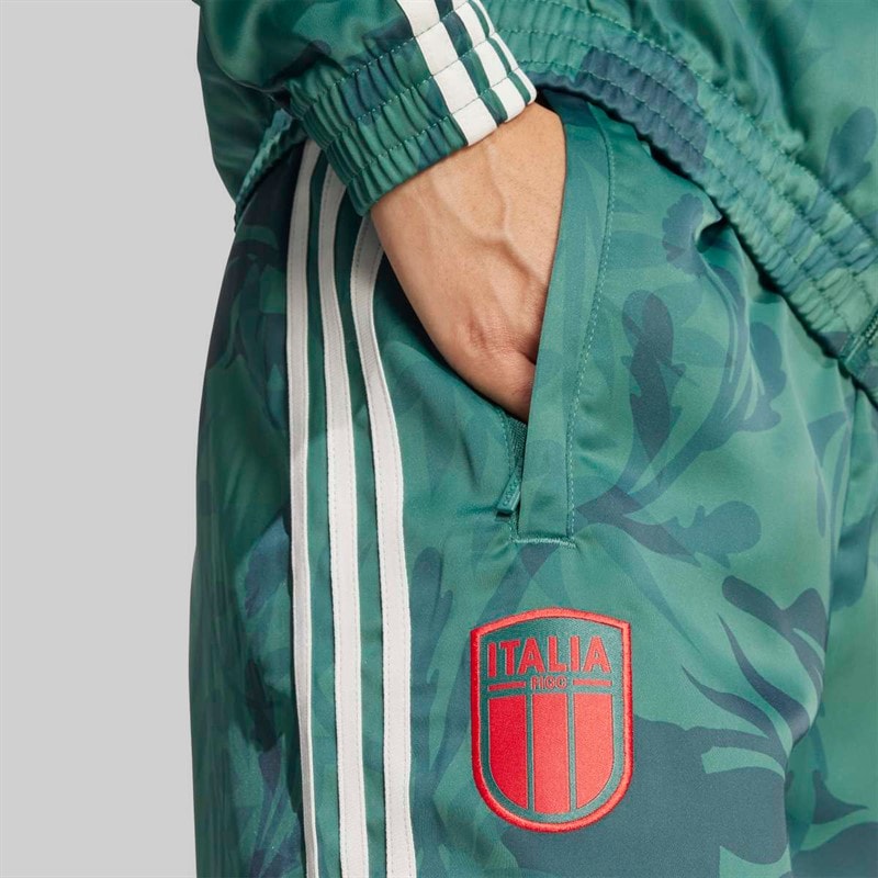 adidas Originals Dame FIGC Italien træningsbukser Tech Forest - Billede 4