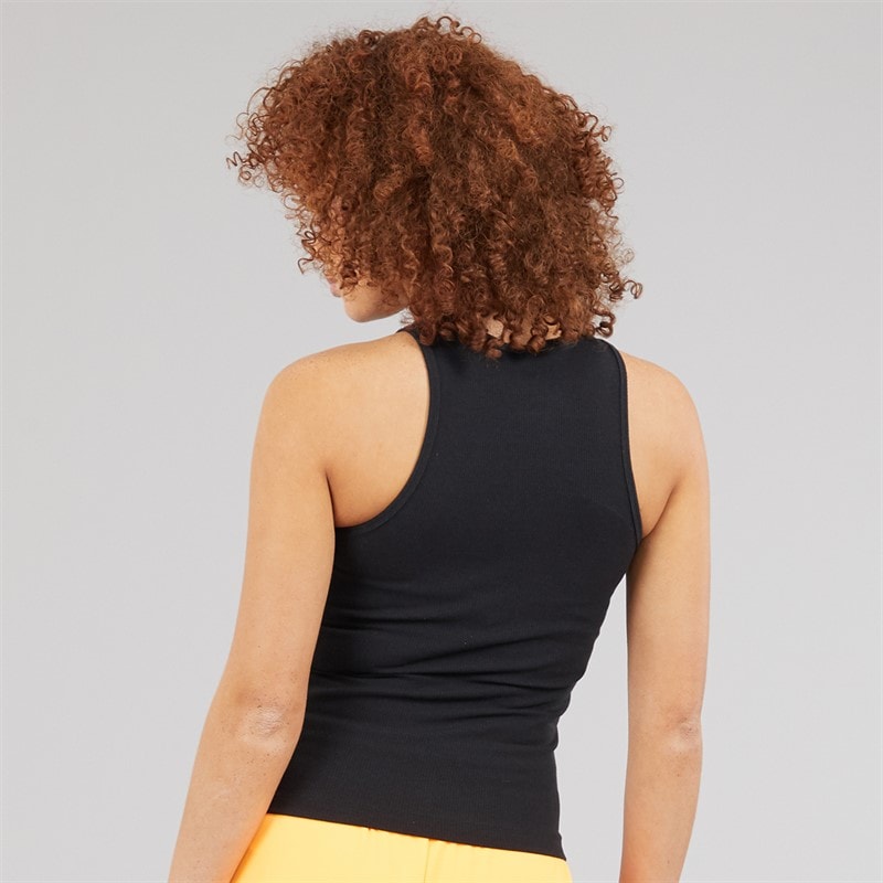 adidas Originals Dame Logo Tank Top Sort - Billede 2
