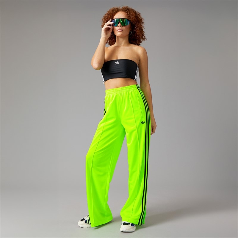 adidas Originals Dametøj Adicolor Classics Firebird Løstsiddende Træningsbukser Signal Green/Sort - Billede 4