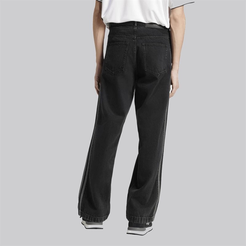 adidas Originals Herre Firebird Adicolor Denim Bukser True Black Denim - Billede 2