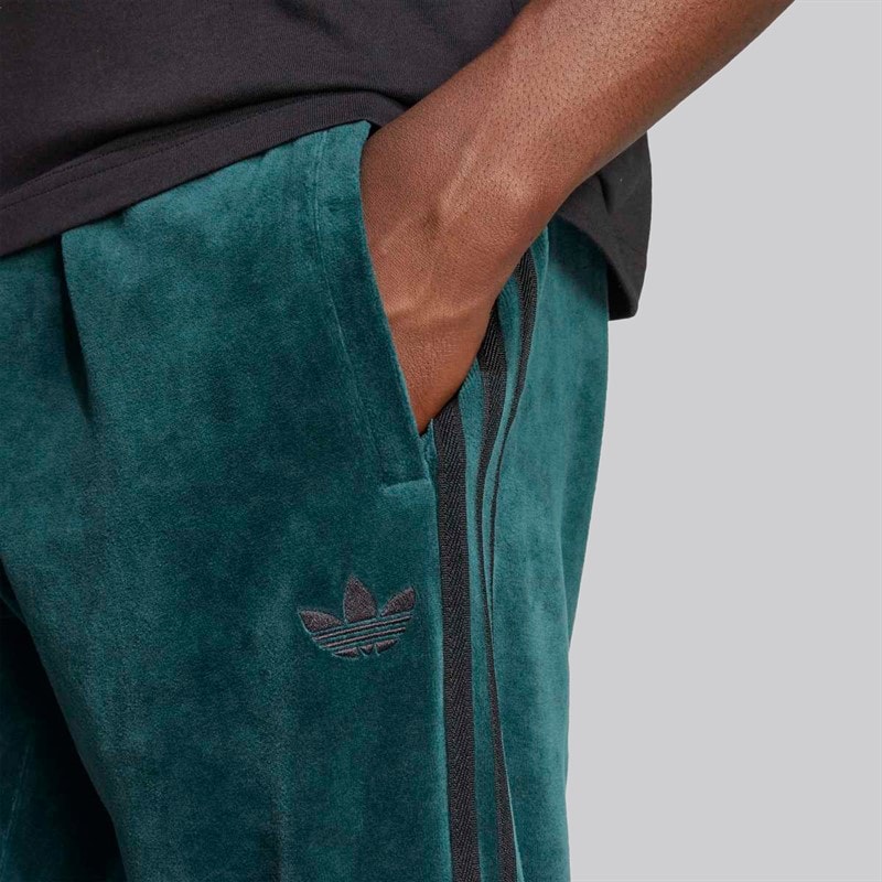 adidas Originals Herre Adicolor Superstar Velour Træningsbukser Aurora Ivy - Billede 3