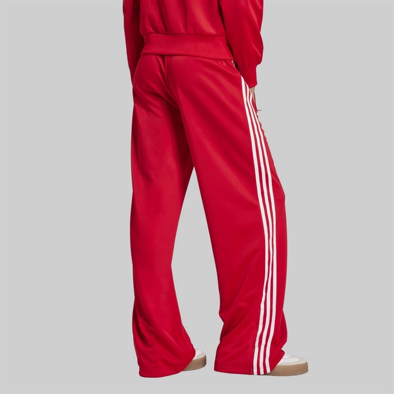 adidas Originals Dame Adicolor Classic Firebird Løstsiddende træningsbukser Better Scarlet/Hvid - Billede 2