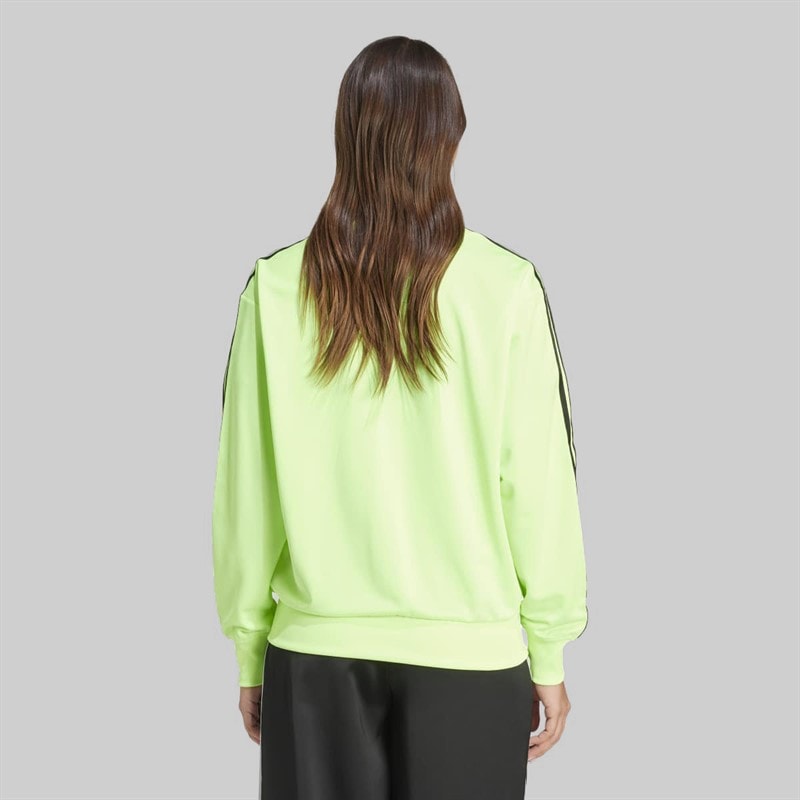 adidas Originals Dame Adicolor Klassisk Firebird Løstsiddende Træningsjakke Signal Green/Sort - Billede 2