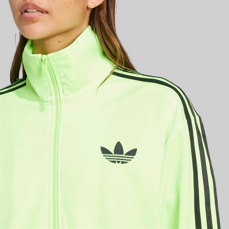adidas Originals Dame Adicolor Klassisk Firebird Løstsiddende Træningsjakke Signal Green/Sort - Billede 3