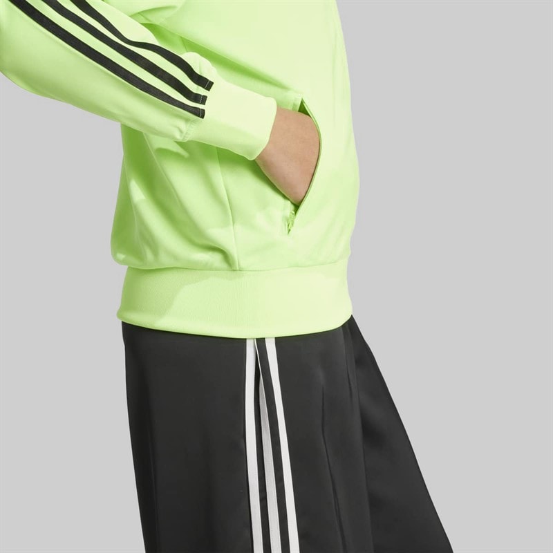 adidas Originals Dame Adicolor Klassisk Firebird Løstsiddende Træningsjakke Signal Green/Sort - Billede 5