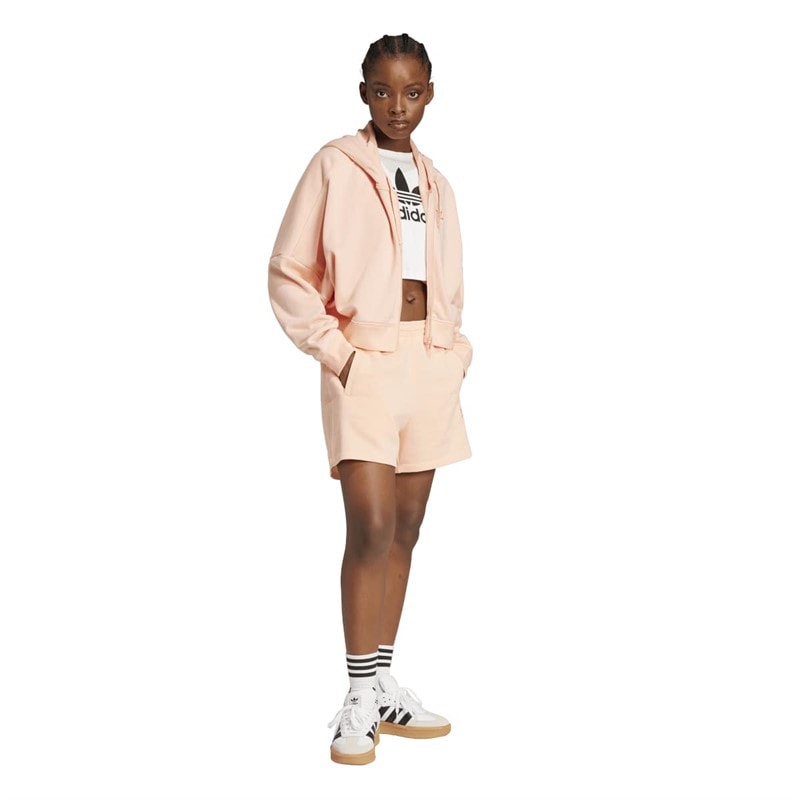 adidas Originals Dame Trefoil Essentials Shorts Glow Pink - Billede 4