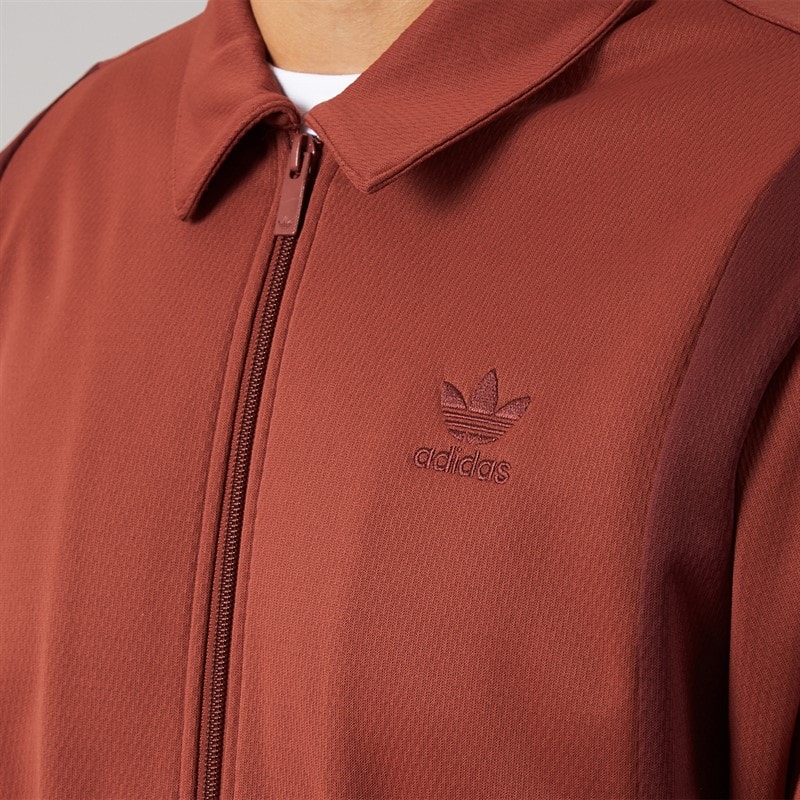 adidas Originals Herre Adicolor Panel Track Top Pure Ruby/Shadow Red - Billede 5