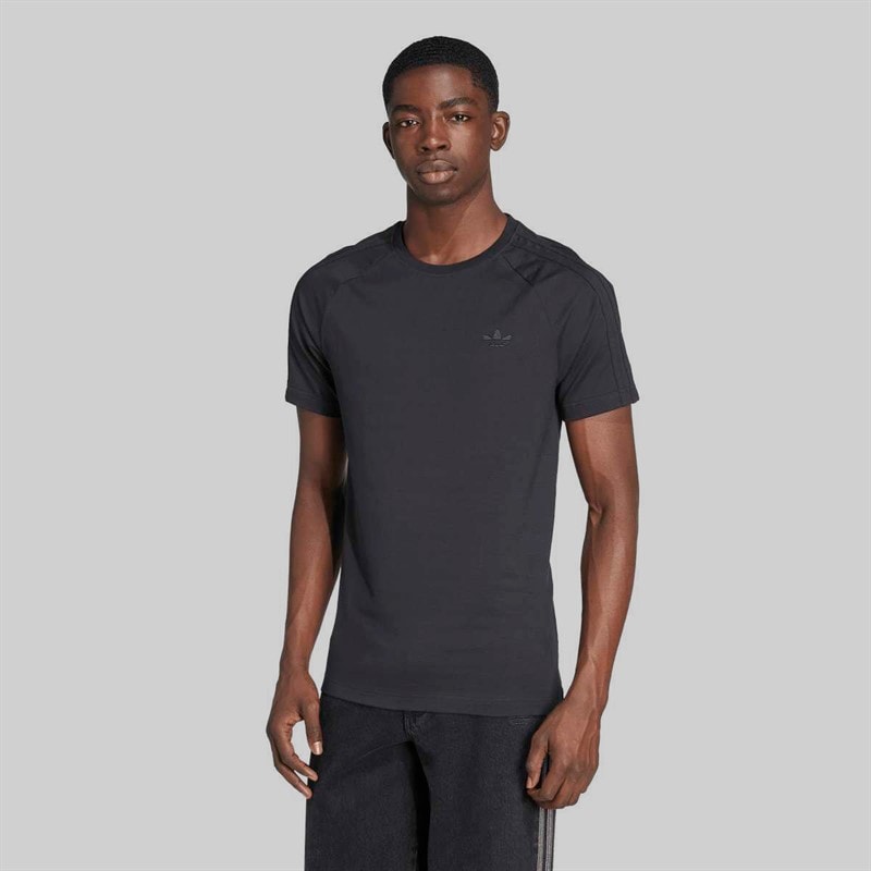 adidas Originals Herre Adicolor Trefoil T-shirt Sort/Sort