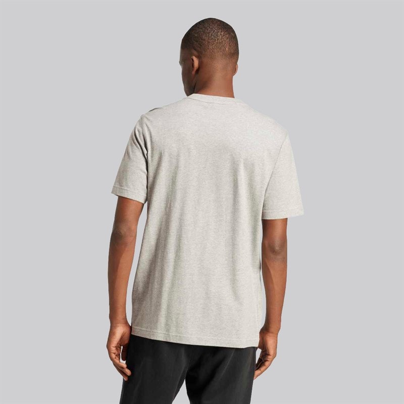 adidas Originals Herre Trefoil Essentials T-shirt Medium Grey Heather - Billede 2