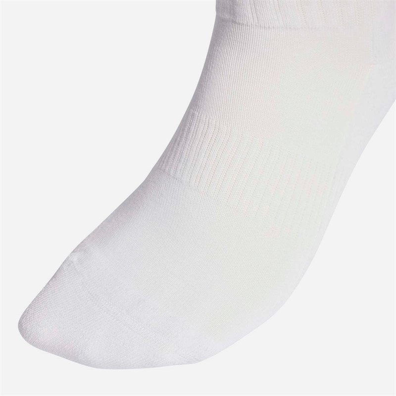 adidas Originals 3 Striber Fodbold Knæstrømper Hvid/Sort - Billede 3