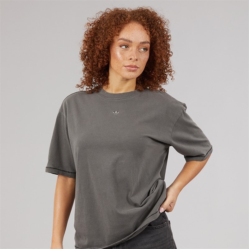 adidas Originals Dame Vasket Oversized T-shirt Utility Black