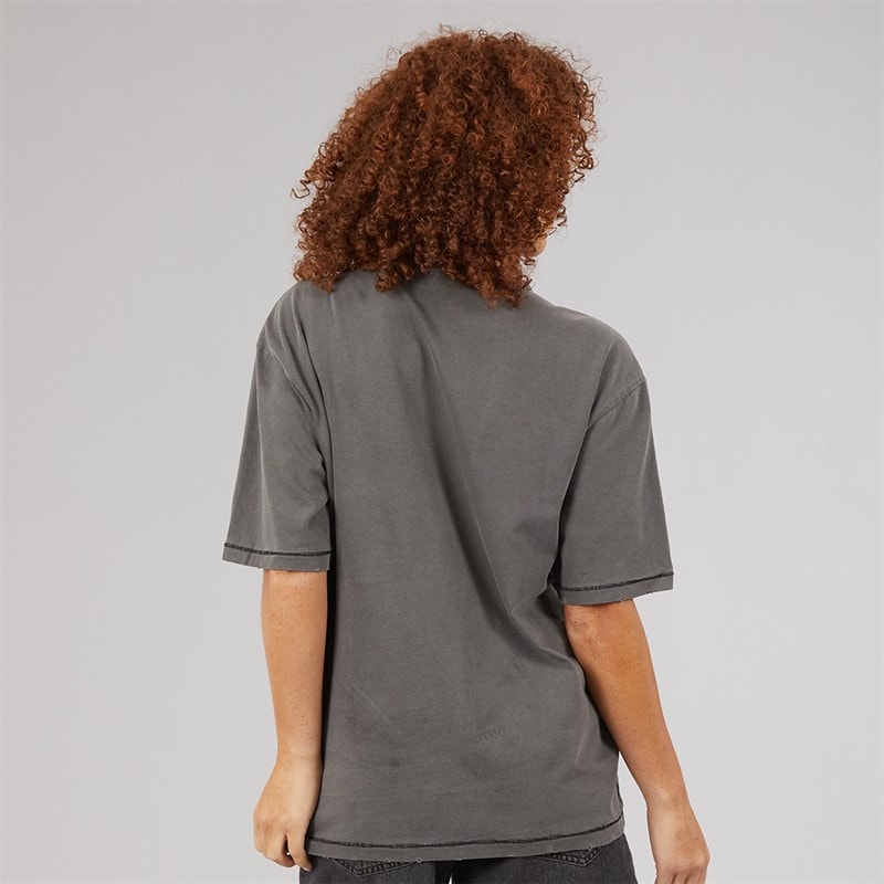 adidas Originals Dame Vasket Oversized T-shirt Utility Black - Billede 2