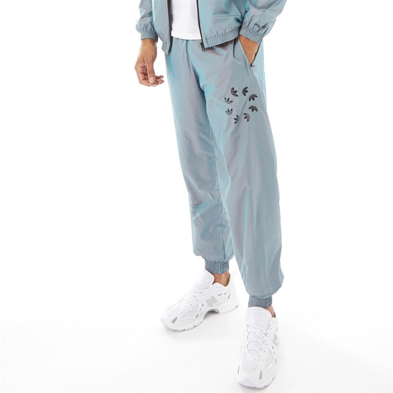 adidas Originals Herre Adicolor Stered Trefoil Joggingbukser Metallisk - Billede 1