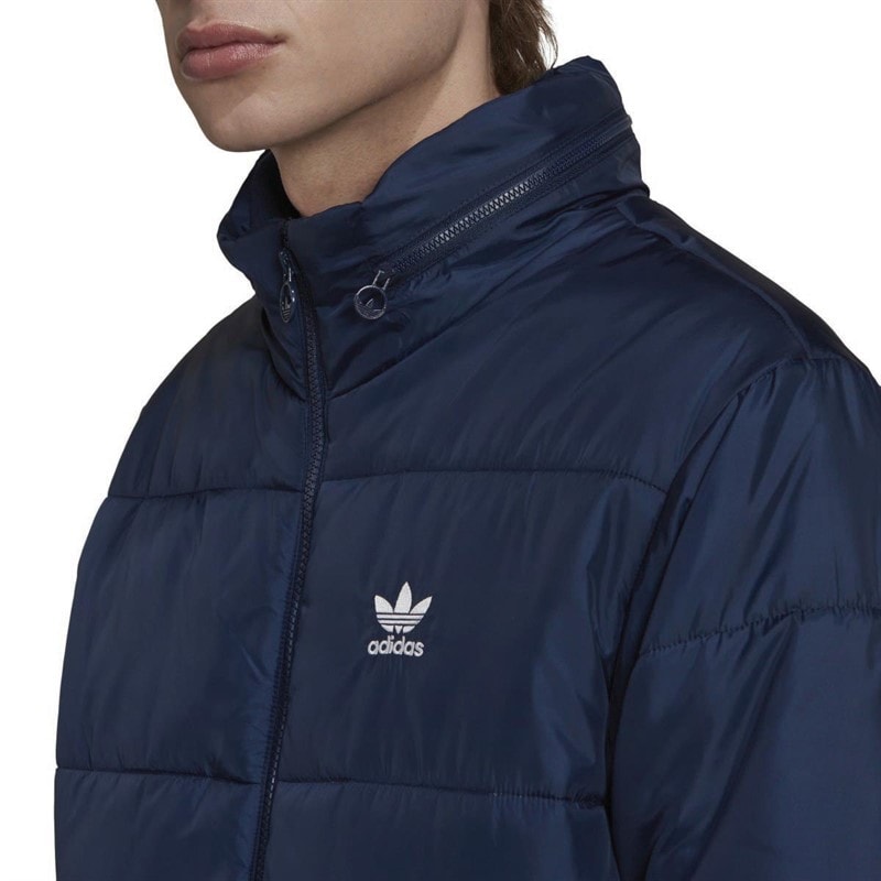 adidas Originals Herre Essentials Polstret Jakke Blå - Billede 3