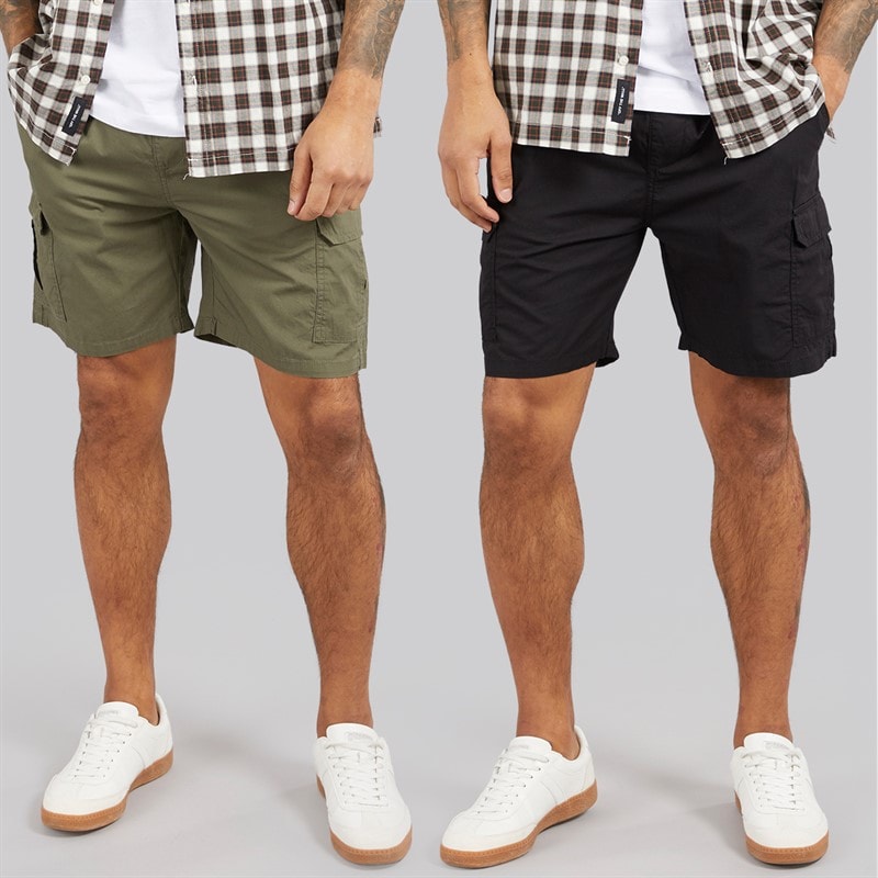 Marcus Herre Duran Cargo Shorts To-pak Mix Farver - Billede 1