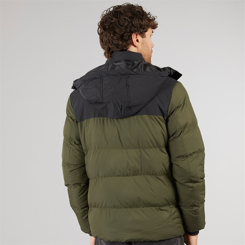 Marcus Herre Lebron Kort Jakke Olive Green - Billede 2