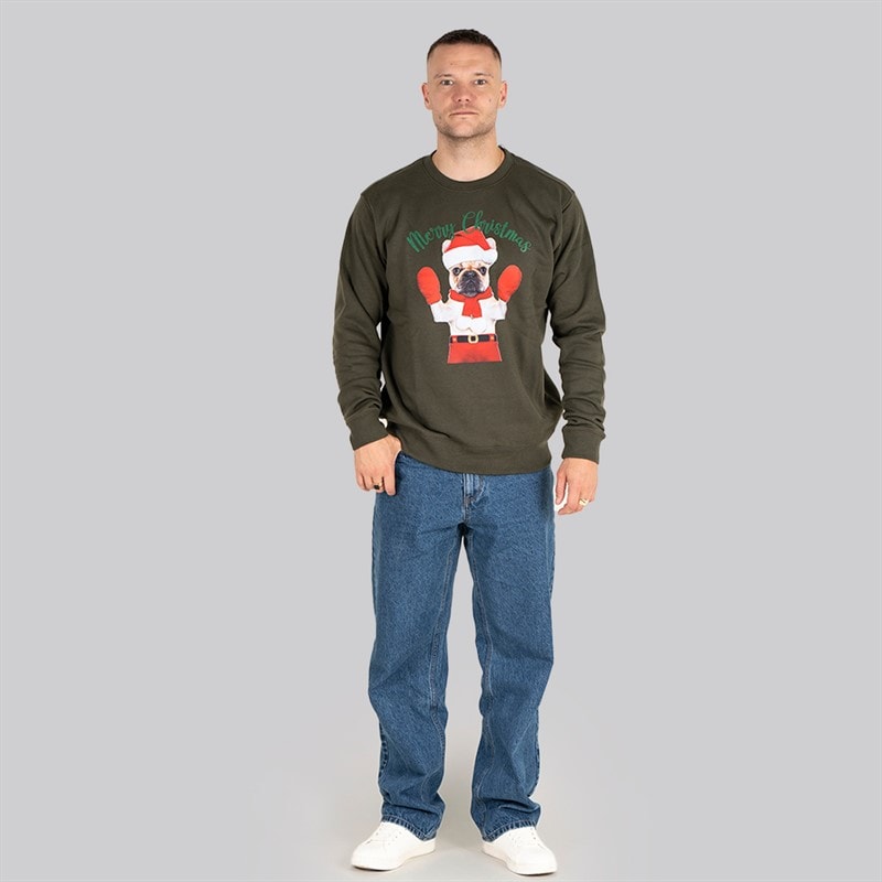 Marcus Herre Jule Sweater Olive Green - Billede 3