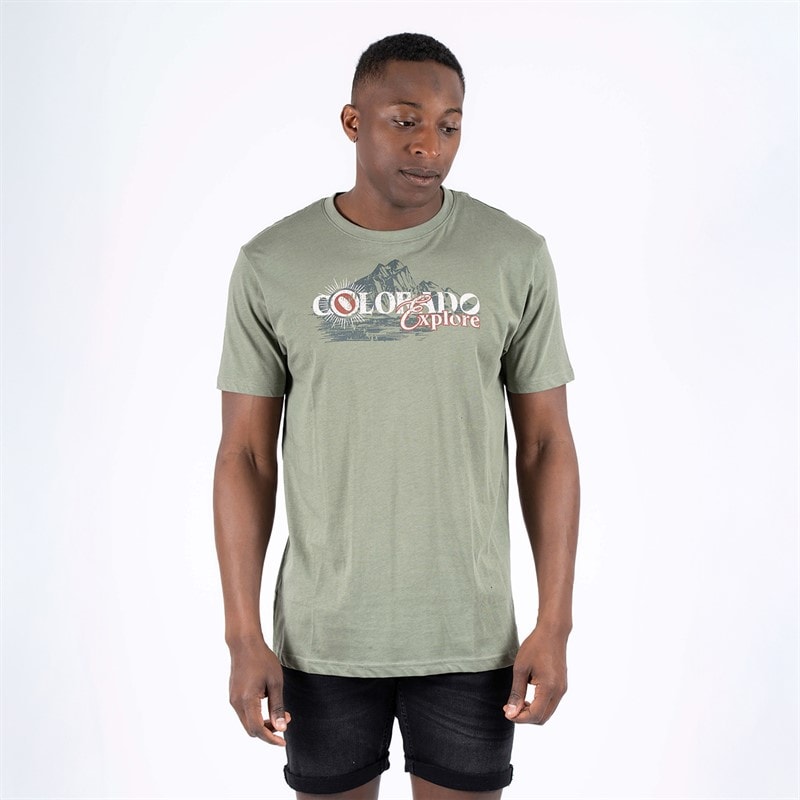 Marcus Herre Kolton T-shirt Agave Grøn S//Agave Green