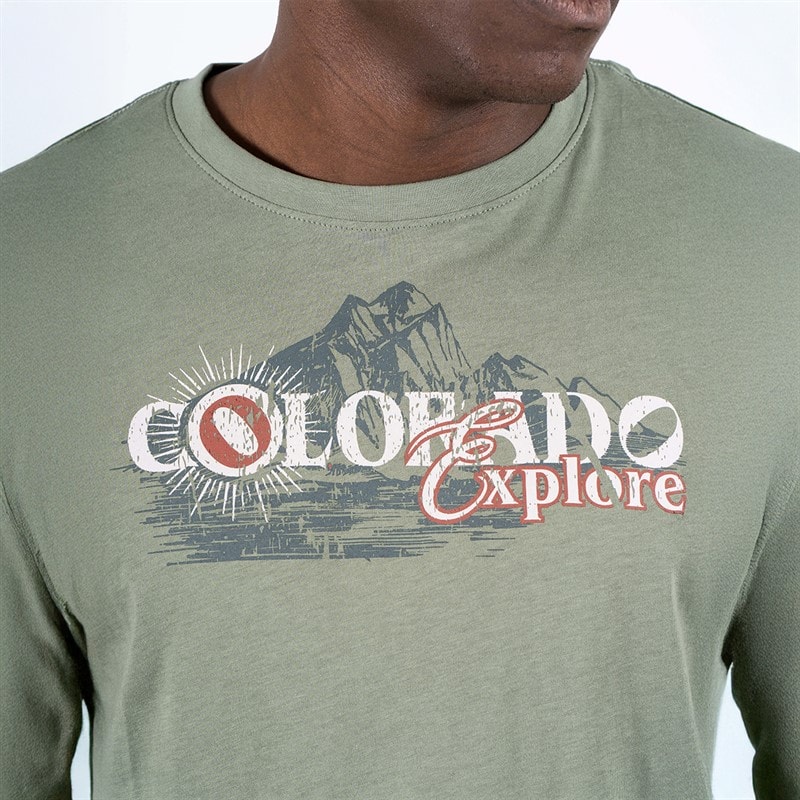 Marcus Herre Kolton T-shirt Agave Grøn S//Agave Green - Billede 5
