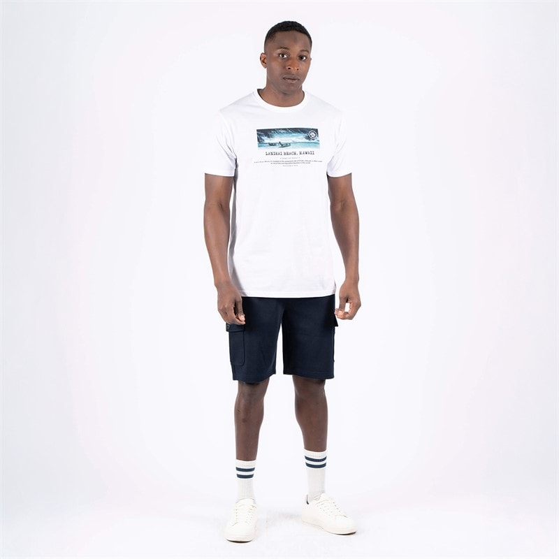 Marcus Herre Towson T-shirt Lys Hvid S//Bright White - Billede 4