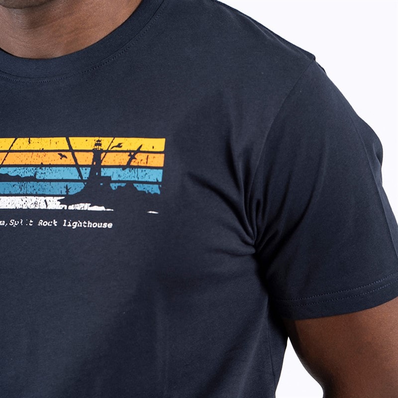 Marcus Herre Archie T-shirt Mørk Safir S//Dark Sapphire - Billede 3