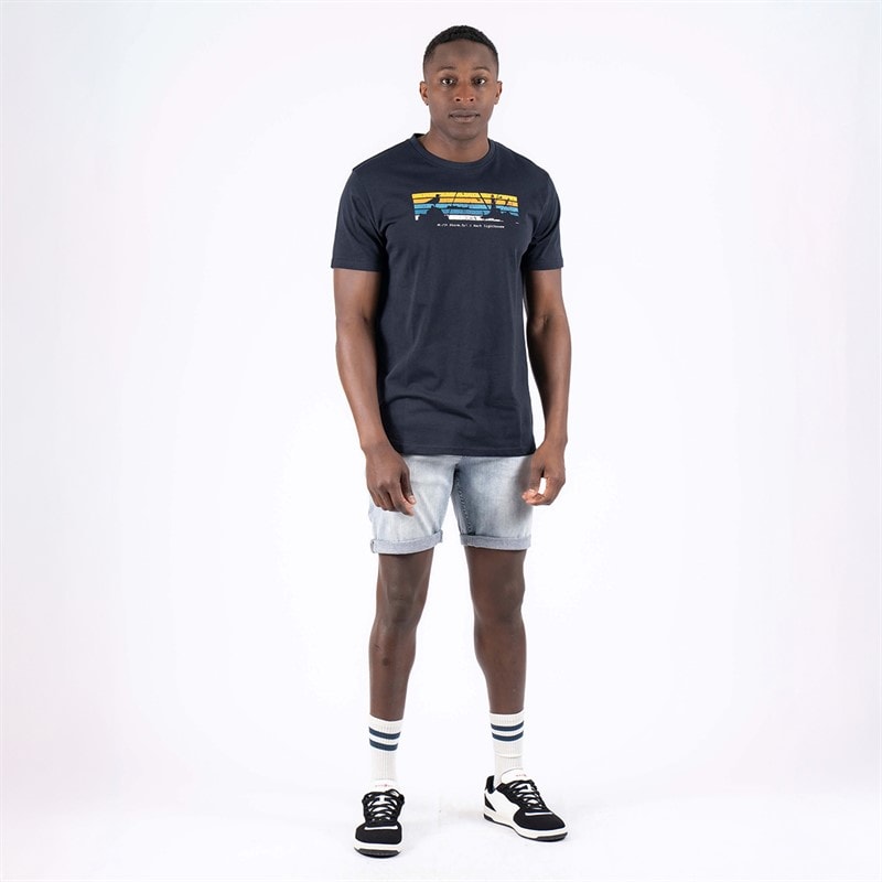 Marcus Herre Archie T-shirt Mørk Safir S//Dark Sapphire - Billede 4