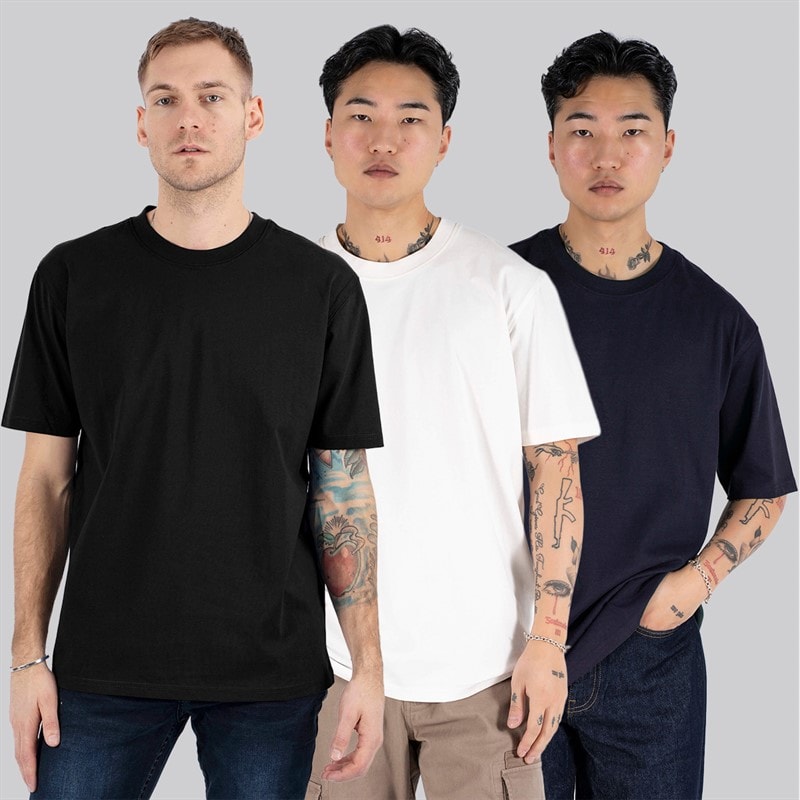 Marcus Herre Joss Tre Pak T Shirts Multi 1
